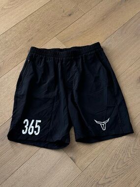 AlphaToro Black 365 Training Shorts Large